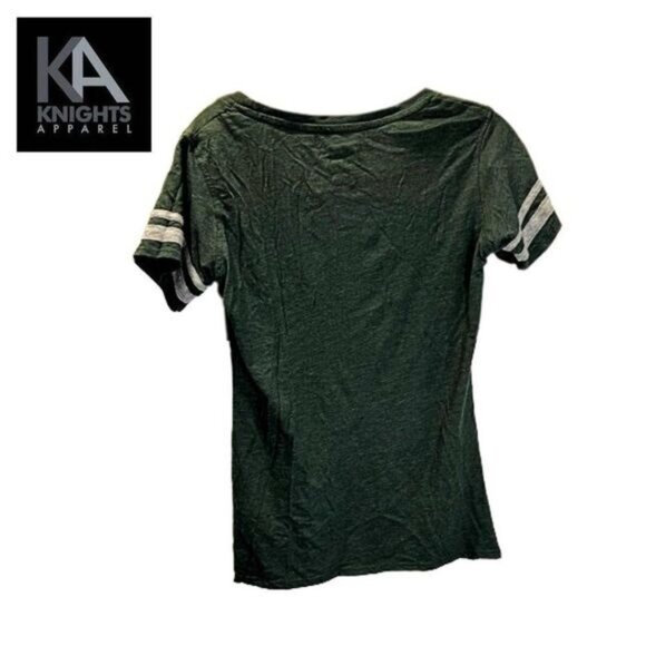 Michigan State Spartans Distressed Vintage Style Graphic Print Game T-Shirt - Picture 2 of 4